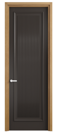 Дверь межкомнатная 6711 БАН. Цвет Бук антрацит. Материал Массив бука эмаль. Коллекция Шарм. Картинка.