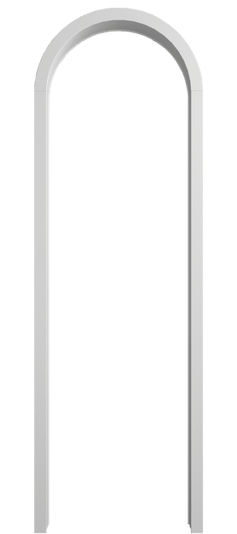 Межкомнатная дверь Арка МБЛ. Цвет Матовый белоснежный. Материал Гладкая эмаль. Коллекция Палаццо. Фото. Дверь межкомнатная Арка МБЛ. Цвет Матовый белоснежный. Материал Гладкая эмаль. Коллекция Палаццо. Картинка.