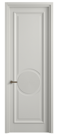 Дверь межкомнатная 6719 МСР. Цвет Матовый серый. Материал Гладкая эмаль. Коллекция Шарм. Картинка.
