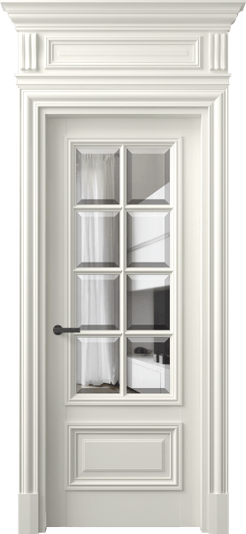 Дверь межкомнатная 7316 БЖМ ПРОЗ Ф. Цвет Бук жемчуг. Материал Массив бука эмаль. Коллекция Антик. Картинка.