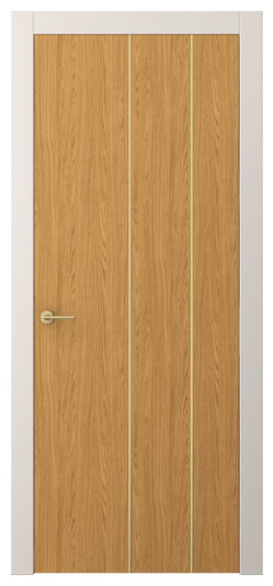 Дверь межкомнатная АКП 4205 ВНД Ванильный дуб. Цвет Ванильный дуб. Материал Ламинатин. Коллекция Фридом. Картинка.