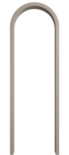 Межкомнатная дверь Арка МБСК. Цвет Матовый бисквитный. Материал Гладкая эмаль. Коллекция Палаццо. Фото. Дверь межкомнатная Арка МБСК. Цвет Матовый бисквитный. Материал Гладкая эмаль. Коллекция Палаццо. Картинка.