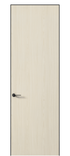 Дверь межкомнатная 0010 АКП МОЯ. Цвет Молочный ясень. Материал Ciplex ламинатин. Коллекция Планум Про. Картинка.