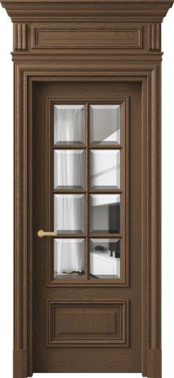 Дверь межкомнатная 7316 ДТМ.М ПРОЗ Ф. Цвет Дуб туманный матовый. Материал Массив дуба матовый. Коллекция Антик. Картинка.