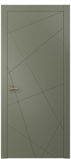 Межкомнатная дверь 8048 МОТ. Цвет Матовый оливковый тёмный. Материал Гладкая эмаль. Коллекция Линия. Фото. Дверь межкомнатная 8048 МОТ. Цвет Матовый оливковый тёмный. Материал Гладкая эмаль. Коллекция Линия. Картинка.