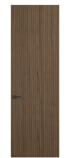 Дверь межкомнатная АКП 0019 ОМДМР. Цвет Орех медный матовый рифт. Материал Радиальный шпон Naturwood. Коллекция Селект. Картинка.