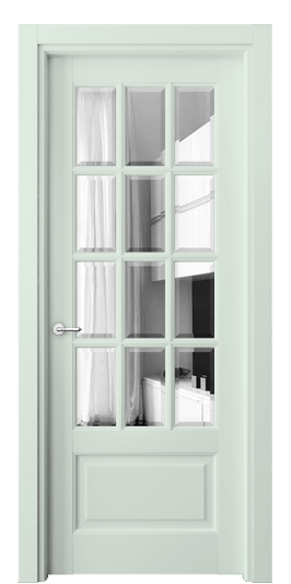 Дверь межкомнатная 6313 NCS S 1005-B80G. Цвет NCS NCS S 1005-B80G. Материал Массив бука эмаль. Коллекция Тоскана Грильято. Картинка.