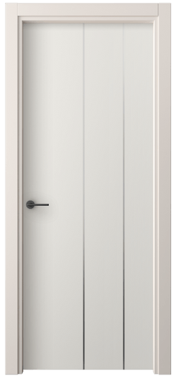 Дверь межкомнатная 4205 ПЭБЛ. Цвет ПЭТ белоснежный. Материал ПЭТ. Коллекция Фридом. Картинка.