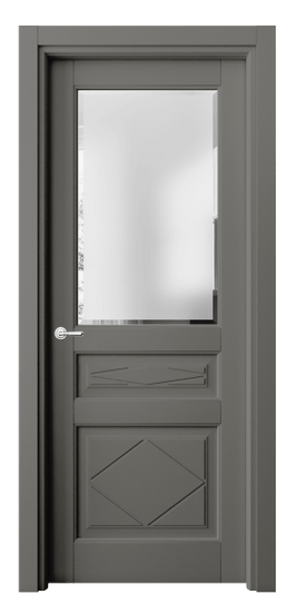 Межкомнатная дверь 6344 БКЛС САТ Ф. Цвет Бук классический серый. Материал Массив бука эмаль. Коллекция Тоскана Ромбо. Фото. Дверь межкомнатная 6344 БКЛС САТ Ф. Цвет Бук классический серый. Материал Массив бука эмаль. Коллекция Тоскана Ромбо. Картинка.