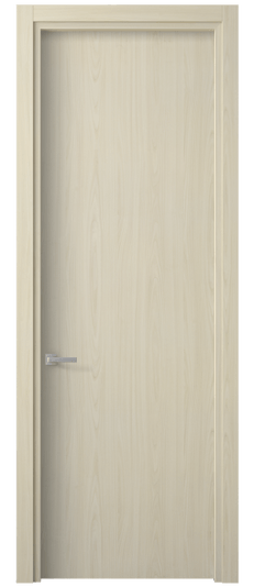 Дверь межкомнатная 0010 МОЯ. Цвет Молочный ясень. Материал Ciplex ламинатин. Коллекция Планум. Картинка.
