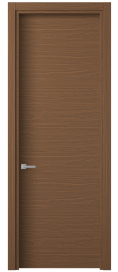 Дверь межкомнатная 0010 МШНДШ. Цвет Дуб шоколадный матовый. Материал Мультишпон НатурВуд. Коллекция Планум. Картинка.