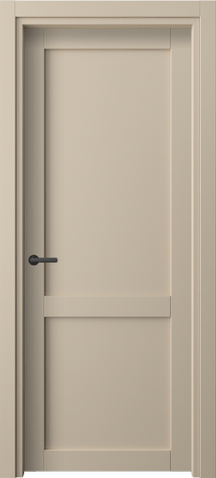 Дверь межкомнатная 2121 ПЭСБ. Цвет ПЭТ светло-бежевый. Материал ПЭТ. Коллекция Нео. Картинка.