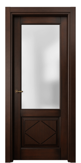 Дверь межкомнатная 6342 БТП САТ. Цвет Бук тёмный с патиной. Материал Массив бука с патиной. Коллекция Тоскана Ромбо. Картинка.