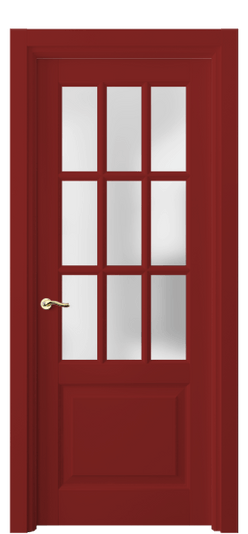 Дверь межкомнатная 0748 NCS S 4050-Y80R. Цвет NCS NCS S 4050-Y80R. Материал Массив бука эмаль. Коллекция Лигнум. Картинка.