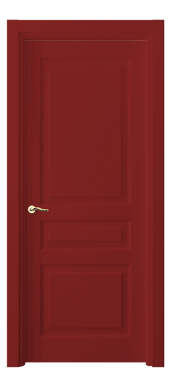 Дверь межкомнатная 0711 NCS S 4050-Y80R. Цвет NCS NCS S 4050-Y80R. Материал Гладкая эмаль. Коллекция Лигнум. Картинка.