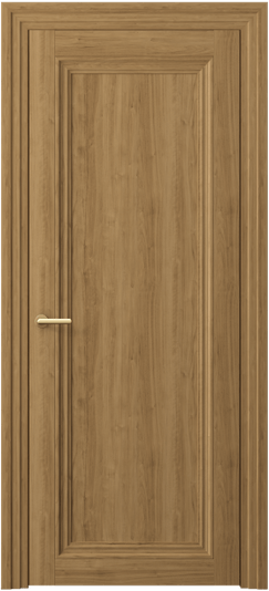 Дверь межкомнатная 2501 ГОР. Цвет Грецкий орех. Материал Ламинатин. Коллекция Центро. Картинка.