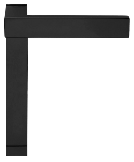 Ручки для дверей Ручка дверная Инфинито. Цвет Чёрный. Коллекция Инфинито. Картинка.