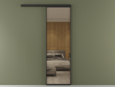 Перегородка Formato вдоль стены 1 створка