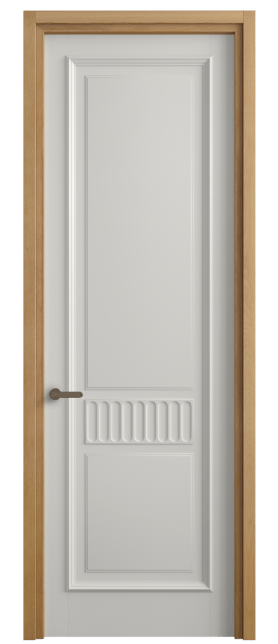 Дверь межкомнатная 6707 БС. Цвет Бук серый. Материал Массив бука эмаль. Коллекция Шарм. Картинка.