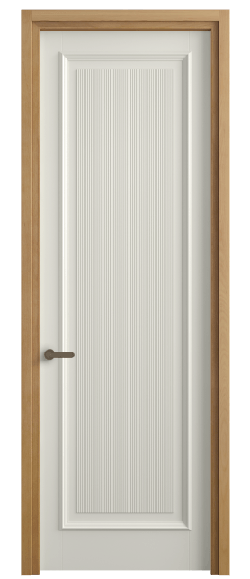 Дверь межкомнатная 6711 БЖМ. Цвет Бук жемчуг. Материал Массив бука эмаль. Коллекция Шарм. Картинка.