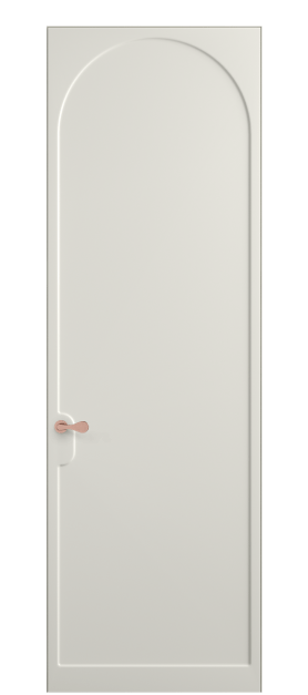 Дверь межкомнатная 7503 МЖМ. Цвет Матовый жемчужный. Материал Гладкая эмаль. Коллекция Софтформ. Картинка.