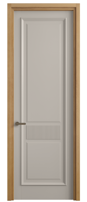 Дверь межкомнатная 6717 БСБЖ. Цвет Бук светло-бежевый. Материал Массив бука эмаль. Коллекция Шарм. Картинка.
