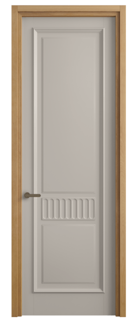 Дверь межкомнатная 6707 БСБЖ. Цвет Бук светло-бежевый. Материал Массив бука эмаль. Коллекция Шарм. Картинка.