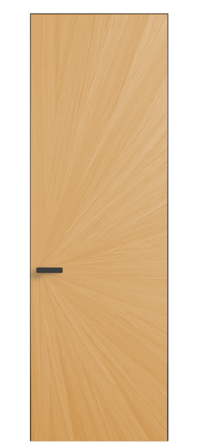 Дверь межкомнатная АКП 0206 ДЗМЛР Дуб золотой матовый. Цвет Дуб золотой матовый рифт. Материал Радиальный шпон Naturwood. Коллекция Рифт. Картинка.