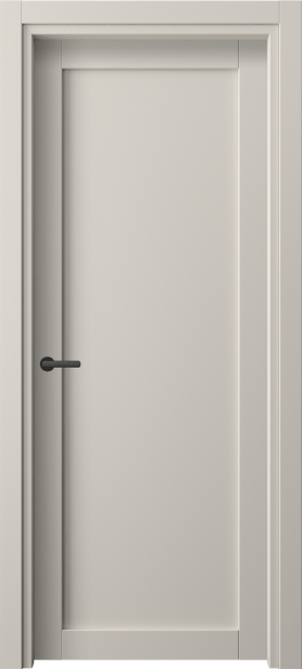 Дверь межкомнатная 2101 ПЭСС. Цвет ПЭТ светло-серый. Материал ПЭТ. Коллекция Нео. Картинка.