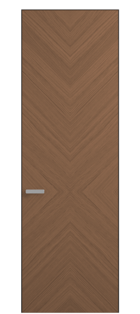 Дверь межкомнатная АКП 0205 ДСРМР Дуб серый матовый. Цвет Дуб серый матовый рифт. Материал Радиальный шпон Naturwood. Коллекция Рифт. Картинка.